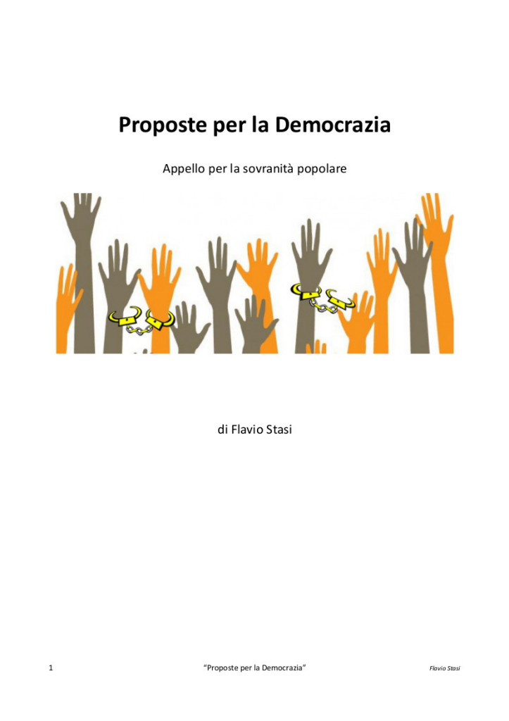 proposte per la democrazia